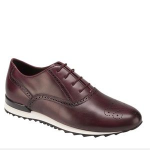 Bacco Bucci Keylor Calfskin Lace Up Sneaker.